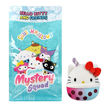 Squishmallows Mystery Squad Hello Kitty Sürpriz Figür 13cm SN008