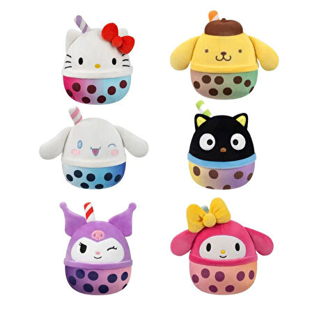 Squishmallows Mystery Squad Hello Kitty Sürpriz Figür 13cm SN008