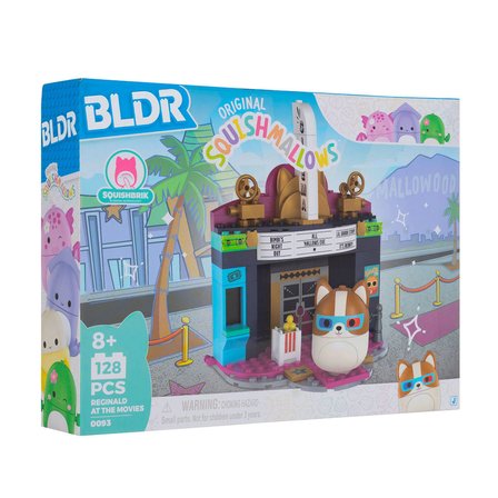 BLDR Squishmallows Oyun Seti Köpek Reginald Sinemada CNS0093