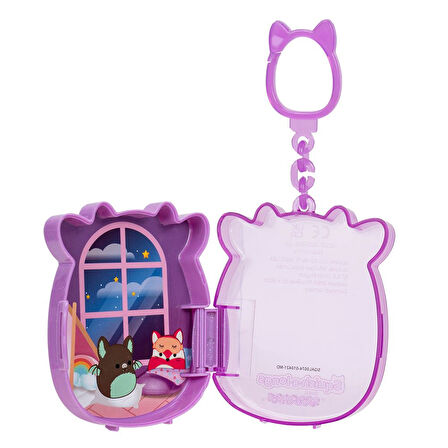 Squishmallows Squish-a-longs 3 Figür + Yüzük Çantalı Sürpriz Paket Seri 1