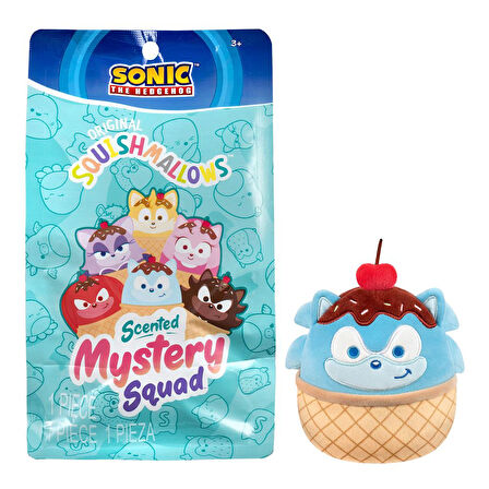 Squishmallows Mystery Squad Sonic Sürpriz Figür 13cm SG00228