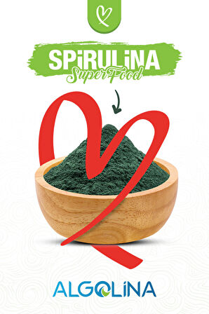 Spirulina Tozu 100 Gr (2 Adet) - Bitkisel Protein Kaynağı