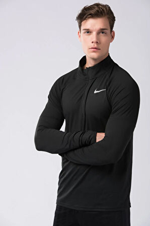 Erkek Sweatshirt - M Nk Elmnt Top Hz 2.0 - AH8973-010