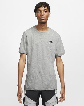 Nike Sportswear Clup Tee Gri