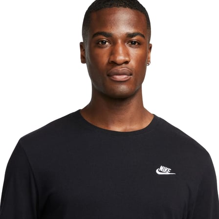 Nike M Nsw Club Tee - Ls Erkek U.Kol Tshırt