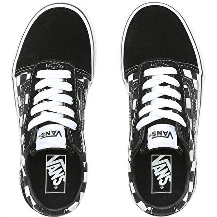 VANS VN0A38J9PVJ1 YT Ward  (CHECKERED) BLACK/TRUE WH