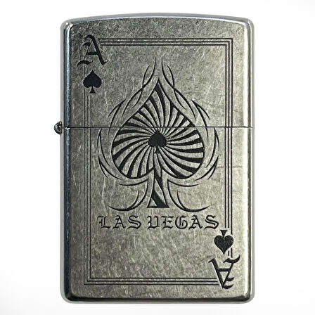 Zippo Maça Dizayn Çakmak 49007-00062-MODEL28