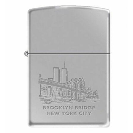 Zippo Brooklyn Bridge New York Çakmak - 49007-00063-MODEL16