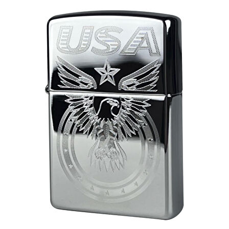 Zippo Custom 250 Eagles Stars USA Çakmak - 49007-00063-MODEL30