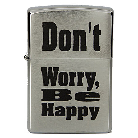Zippo Dont't Worry Çakmak - 49007-00063-MODEL32