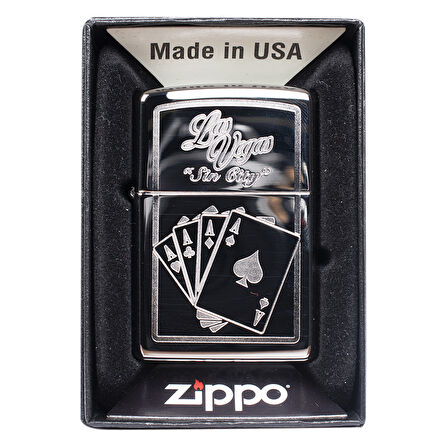 Zippo Las Vegas Çakmak - 49007-00063-MODEL47
