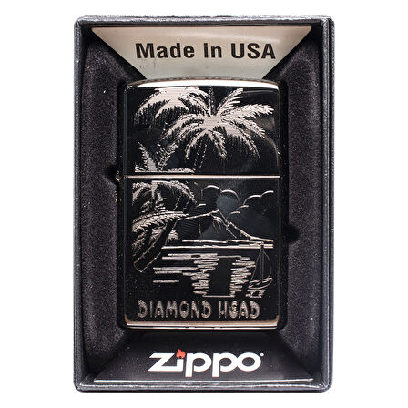 Zippo Diamond Head Çakmak - 49007-00063-MODEL49