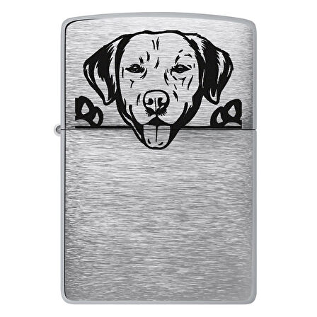 Zippo Labrador Design Windproof Pocket Çakmak - 49007-00071-MODEL08