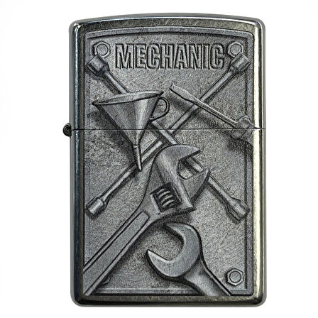 Zippo Çakmak Mechanic 49007-00071-MODEL18