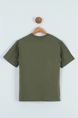 ERKEK ÇOCUK ŞORTLU TAKIM BASKILI BİSİKLET YAKA CEPLİ F8