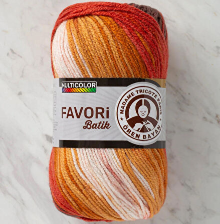 Ören Bayan Favori Batik Ebruli El Örgü İpliği - 907