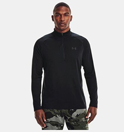 Under Armour UA Tech 2.0 1/2 Zip Erkek Uzun Kollu T-Shirt