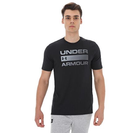 A1329582-001-001 Under Armour Ua Team Issue Wordmark Ss Erkek T-Shirt Siyah
