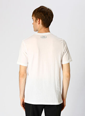 Under Armour Beyaz Erkek T-Shirt 1329582-100 UA TEA