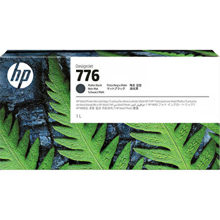 Hp 776-1XB12A Mat Siyah Orijinal Kartuş