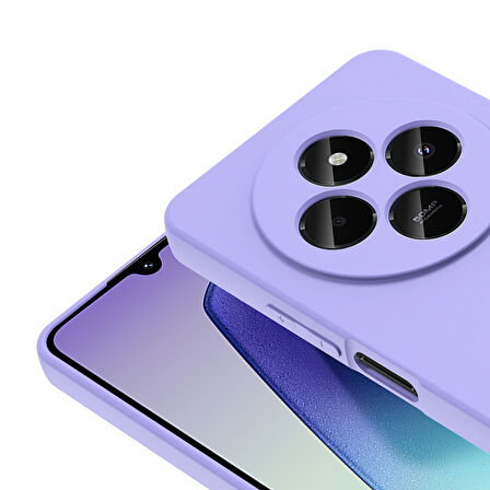 Gpack Xiaomi Redmi 14C 4G Kılıf Mara Lansman Silikon Mat Soft Kamera Korumalı