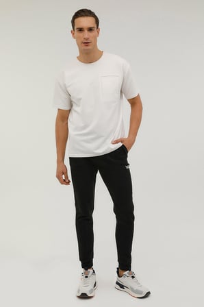 MEN SWEAT PANT.-3 Siyah Erkek Eşofman Altı