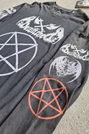 ''Bewitched'' Uzun Kol T-shirt