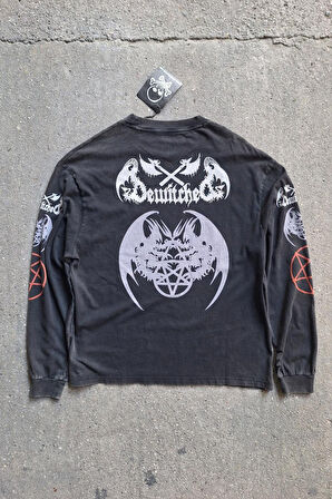 ''Bewitched'' Uzun Kol T-shirt