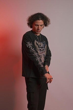 ''Por Vida'' Uzun Kol T-shirt