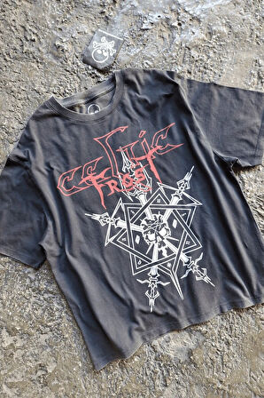 '' Celtic Frost '' Vintage Boxy Fit T-shirt