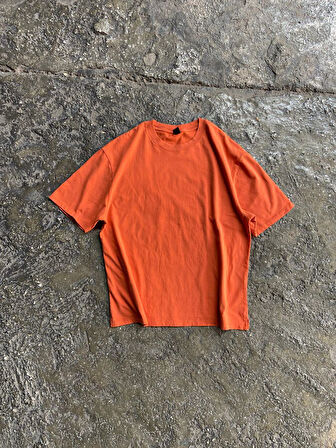 Overdrive Basic Yıkamalı Oversize T-shirt