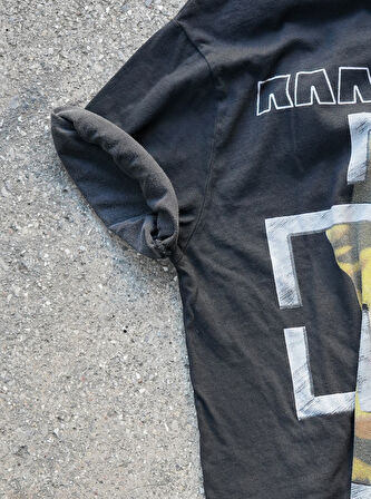 Rammstein Mutter Oversize Yıkamalı T-shirt
