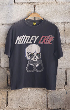 Mötley Crüe “Tour 1983” Özel Tasarım Vintage Rock Tişört