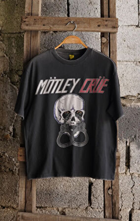Mötley Crüe “Tour 1983” Özel Tasarım Vintage Rock Tişört