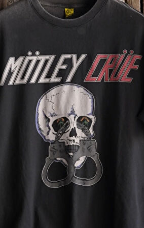 Mötley Crüe “Tour 1983” Özel Tasarım Vintage Rock Tişört