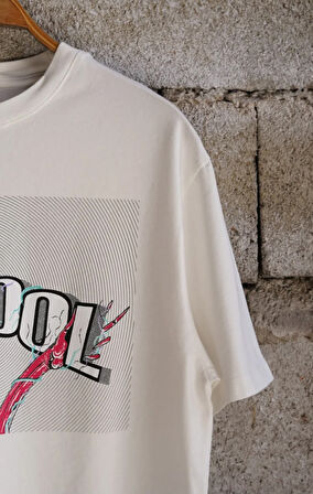 TOOL "Los Angeles Anatomy" Unisex Off White Kısa Kol Tişört
