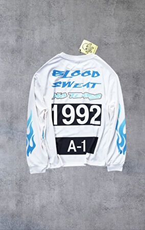 No Tears BMX Street Uzun Kol Off White Forma