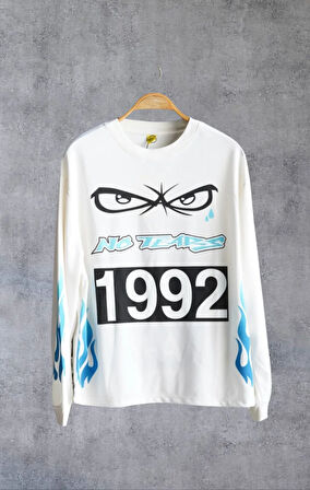 No Tears BMX Street Uzun Kol Off White Forma