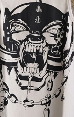 Motörhead Tank Off White Atlet