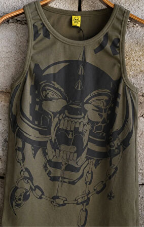 Motörhead Tank Haki Atlet