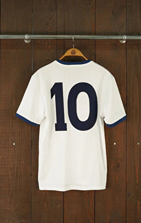 Retro Diege Maradona Off White Regular Fit Arjantin Futbol Forması 1982-1986