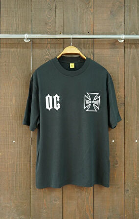 Long Beach Visual Studio Gothic Oversize Kısa Kol Tshirt