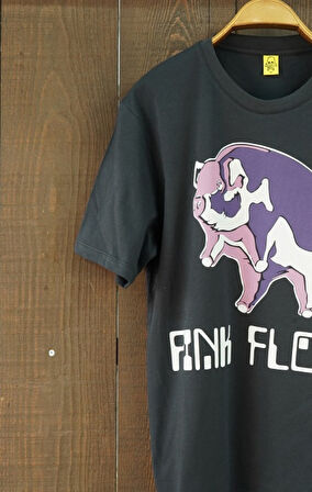 Pink Floyd "Flying Pig" Retro Rock Regular Fit Kısa Kol Tshirt