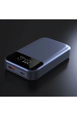 10Binlik Güçkaynağı PD 33W Hızlı Sarj Özellik samsung İphone için type-c+Usb-c 10.000 Mah powerbank.
