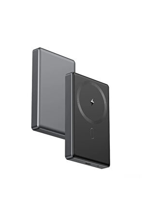 Samsung-Xiaomi-İphone uyumlu 10binlik Powerbank Wireless Magsafe 10.000 Mah 20W Hızlı sarj Powerbank