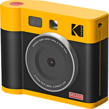 Kodak Mini Shot 4 ERA Sarı 4X4 Filmli Fotoğraf Makinesi