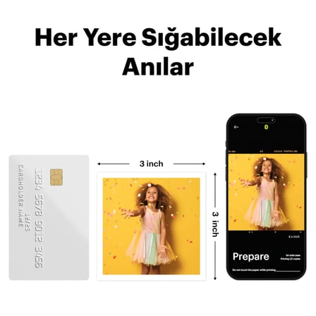 Kodak Mini Shot 3 ERA Filmli Fotoğraf Makinesi + 30'lu Baskı Seti