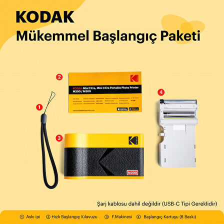 Kodak Mini 2 Era - Siyah Filmli Fotoğraf Makinesi