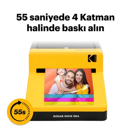 Kodak Dock ERA 10x15 Fotoğraf Yazıcısı + Aksesuar Paketi 