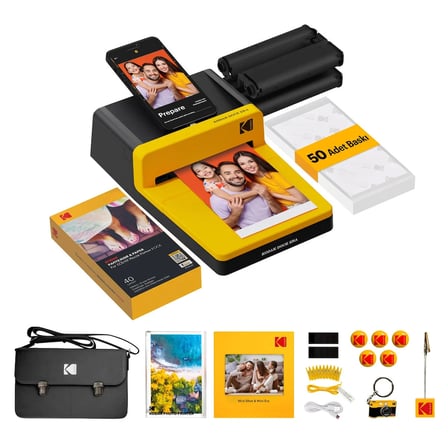 Kodak Dock ERA 10x15 Fotoğraf Yazıcısı + Aksesuar Paketi 
